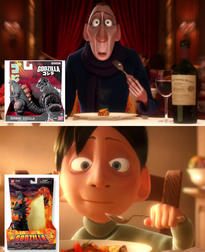 BANDAI NAMCO GODZILLA ゴジラ BURNING GODZILLA BAN BAN DAI AWARNING: CREMATION GODZILLA