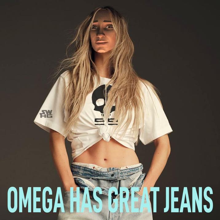 FY 55 OMEGA HAS GREAT JEANS