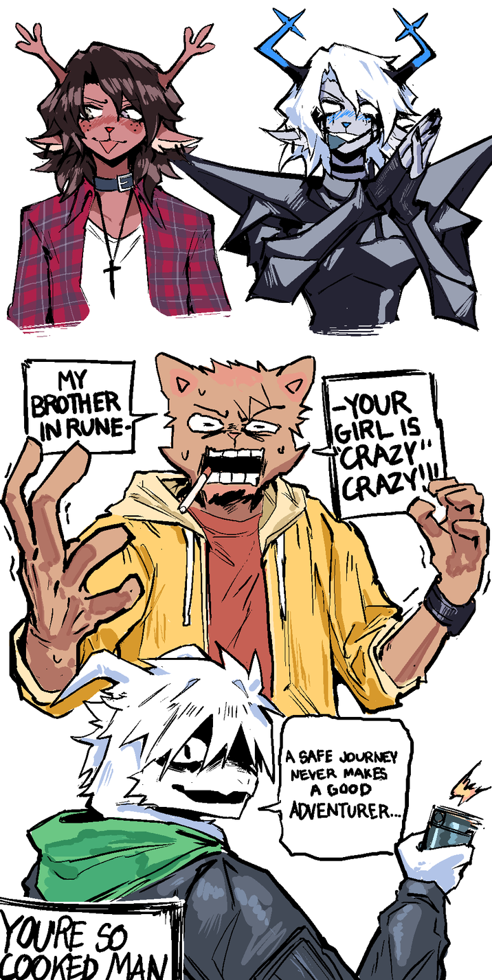 Joke's on you he's into that.