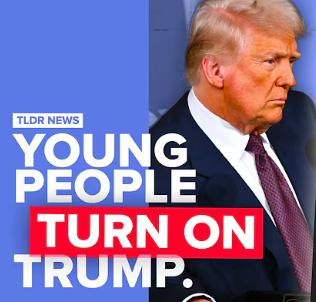 TLDR NEWS YOUNG PEOPLE TURN ON TRUMP.