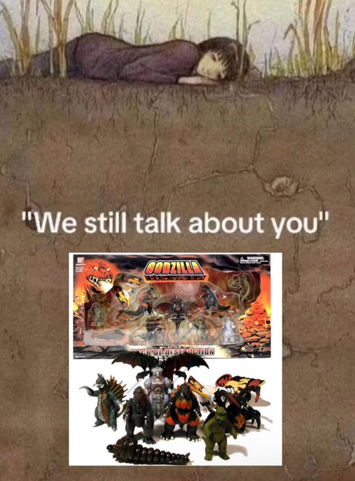 "We still talk about you" CODZILL WARNING BACK OF DESTRICTION