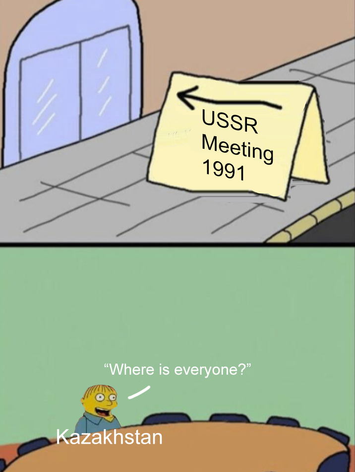 USSR Meeting 1991 "Where is everyone?" Kazakhstan