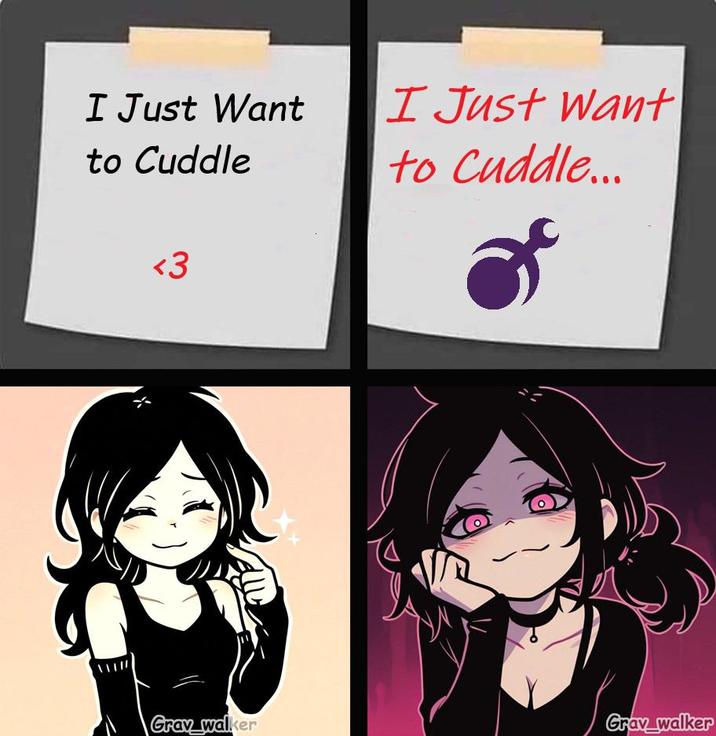 I Just Want to Cuddle <3 I Just Want to Cuddle... Gray_walker Gray_walker