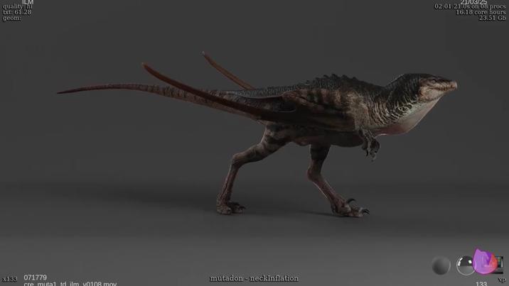 ILM quality: hi txt: 61.28 geom: 17/03/ 02:01:21.0s on 08 procs 16.18 core hours 23.51 Gb x133 071779 cre muta1 td ilm v0108 mov mutadon - neckInflation vp 133