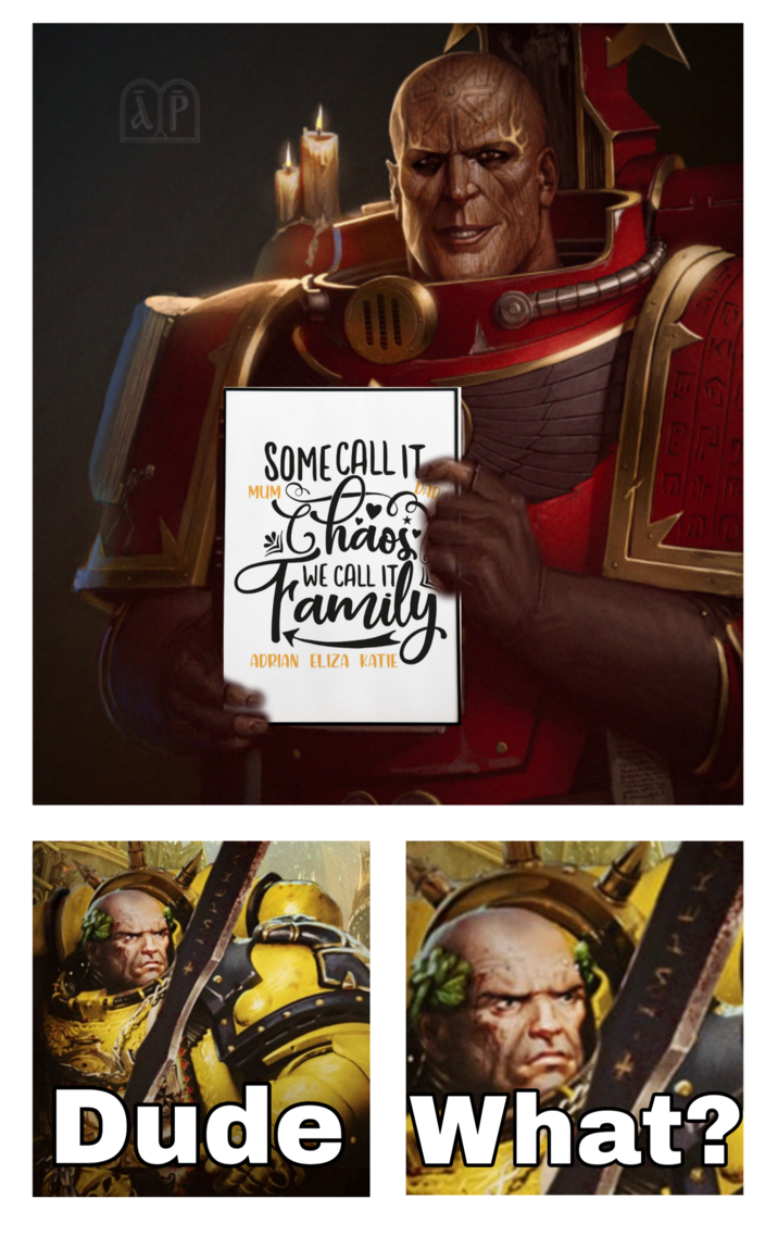 IMPER AP 코리즈 MUM SOME CALL IT Chaos WE CALL Family ADRIAN ELIZA KATIE தை Dude What?