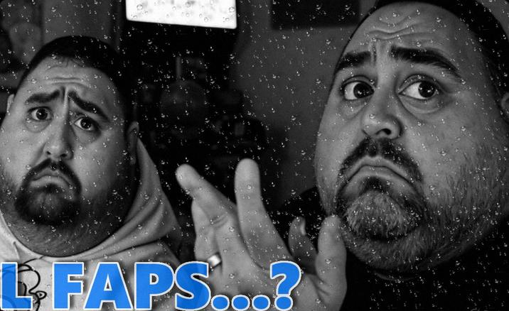 A "photoshopped":https://knowyourmeme.com/memes/sites/photoshop and "AI-generated image":https://knowyourmeme.com/memes/cultures/ai-art of "Twitch":https://knowyourmeme.com/memes/sites/twitch streamer LosPollosTV and his dad frowning with text reading, "L faps."