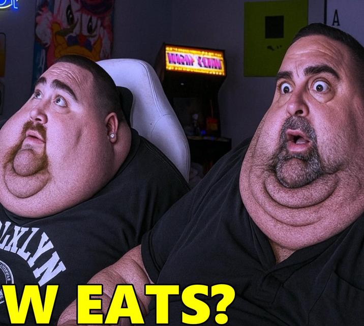 A "photoshopped":https://knowyourmeme.com/memes/sites/photoshop and "AI-generated image":https://knowyourmeme.com/memes/cultures/ai-art of "Twitch":https://knowyourmeme.com/memes/sites/twitch streamer LosPollosTV and his dad with text reading, "W Eats?"