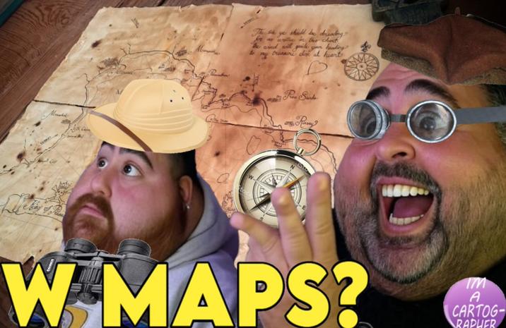 A "photoshopped":https://knowyourmeme.com/memes/sites/photoshop and "AI-generated image":https://knowyourmeme.com/memes/cultures/ai-art of "Twitch":https://knowyourmeme.com/memes/sites/twitch streamer LosPollosTV and his dad with text reading, "W Maps?"