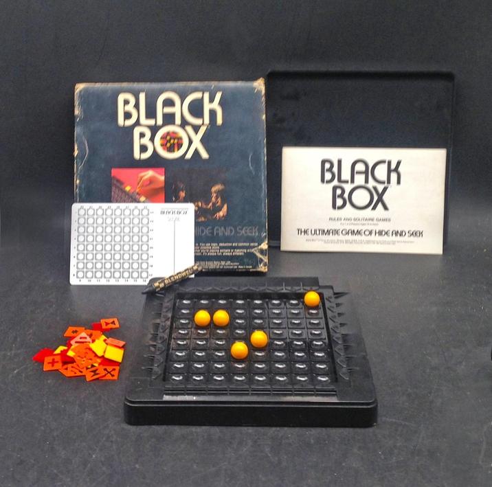 + BLACK BOX BLACK BOX IDE AND SEEK BLACK BOX BULES AND SOUTAIRE GAMES THE ULTIMATE GAME OF HIDE AND SOCK BLENDWED