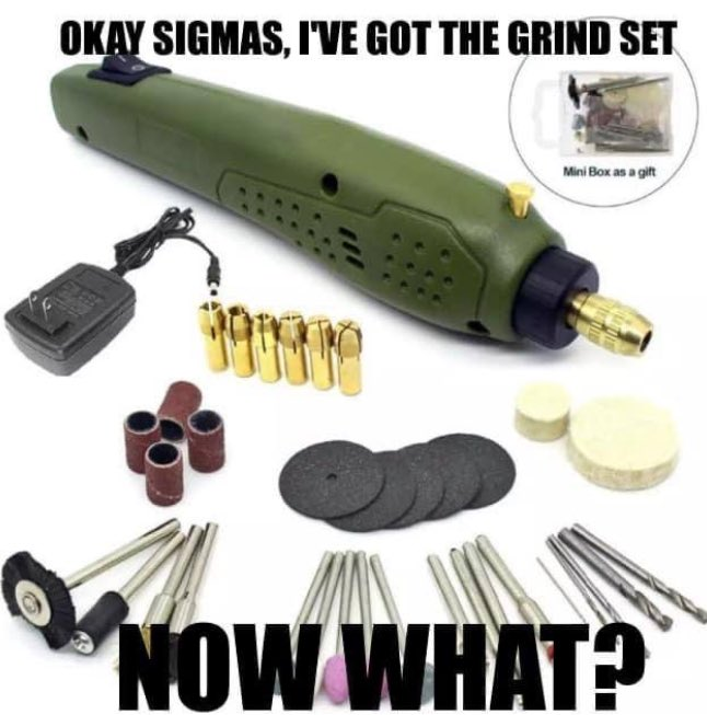 OKAY SIGMAS, I'VE GOT THE GRIND SET 399840 Mini Box as a gift NOW WHAT?