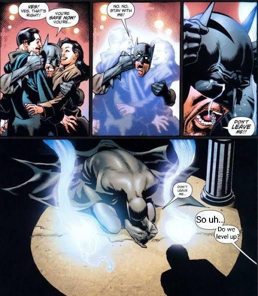 VES! VES, THAT'S RIGHT! YOU'RE SAFE NOW! YOU'RE... NO. NO, STAY WITH ME! DON'T LEAVE DON'T LEAVE ME!! So uh... Do we level up?