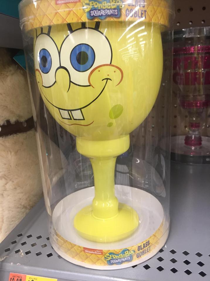 UNIT PRICE RETAIL PRICE nickel Ponge SQUAREPANTS LET COLET nickelodeon SpongeB GLASS SQUAREPANTS GOBLET OBLET OZ