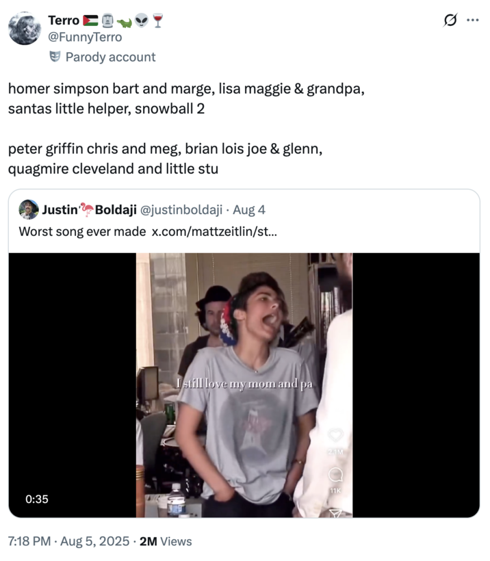 homer simpson bart and marge, lisa maggie & grandpa, santas little helper, snowball 2 A "quote-tweet":https://knowyourmeme.com/memes/quote-retweets-qrts about "Home" by Edward Sharpe and the Magnetic Zeros, seen singing, "Alabama, Arkansas," on an NPR Tiny Desk Concert in 2009.