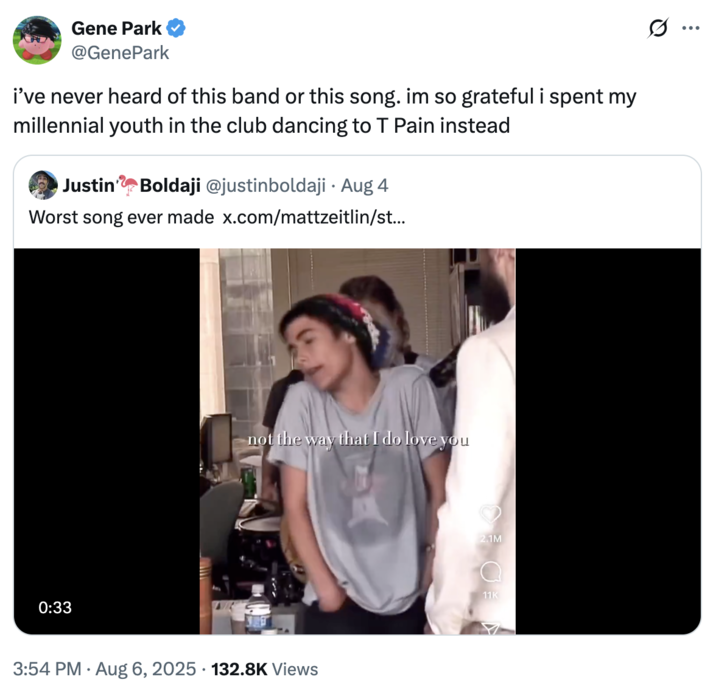 A "quote-tweet":https://knowyourmeme.com/memes/quote-retweets-qrts about "Home" by Edward Sharpe and the Magnetic Zeros, seen singing, "Alabama, Arkansas," on an NPR Tiny Desk Concert in 2009.