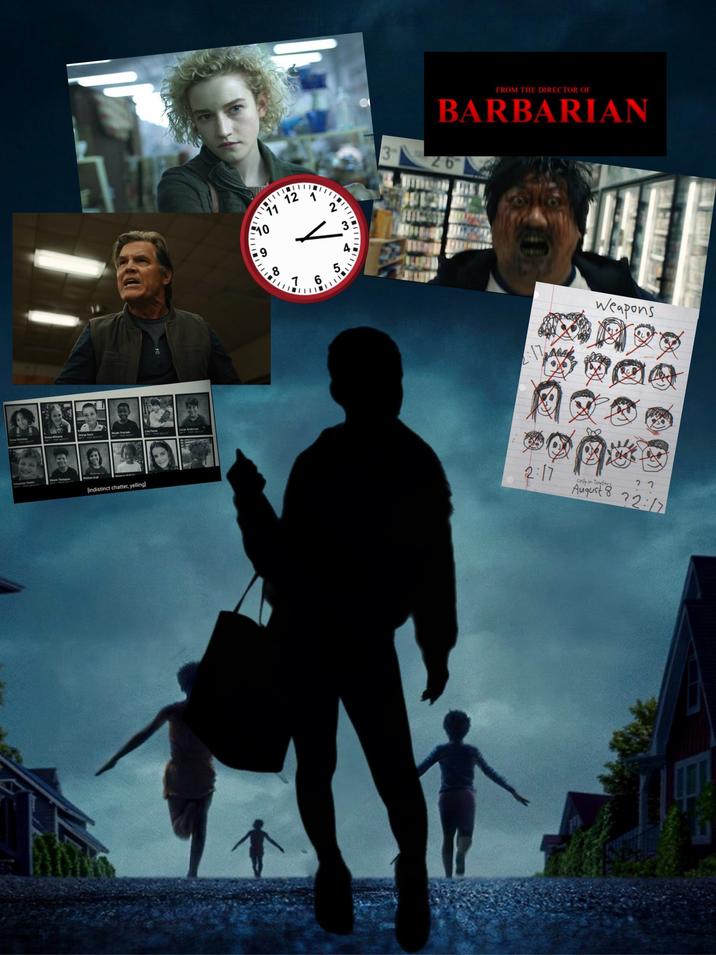 X user @BriAnimator_ posted an edited poster for _Weapons_ with the "Stan Twitter Girl":https://knowyourmeme.com/memes/stan-twitter-girl edited into the meme, gathering over 400,000 views and 14,000 likes in two days. 