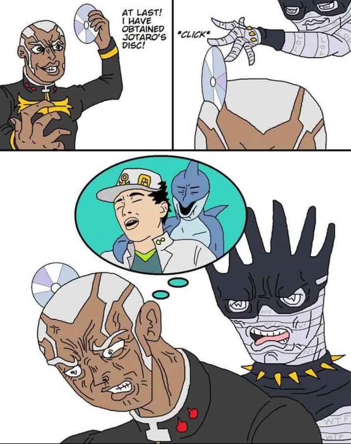 AT LAST! I HAVE OBTAINED JOTARO'S CLICK DISC! WT W-- W--