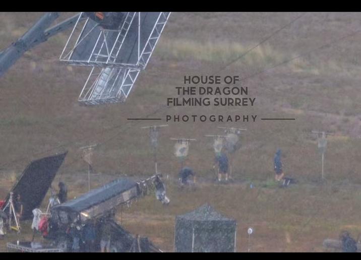 HOUSE OF THE DRAGON FILMING SURREY PHOTOGRAPHY