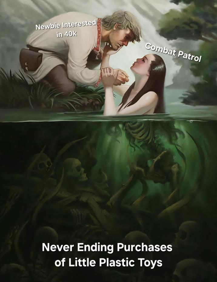 Newbie Interested in 40k Combat Patrol Never Ending Purchases of Little Plastic Toys