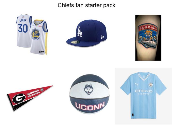 G CURRY 30 30 GEORGIA BULLDOGS Chiefs fan starter pack UCONN F ETIHAD AIRWAYS FLORIDA