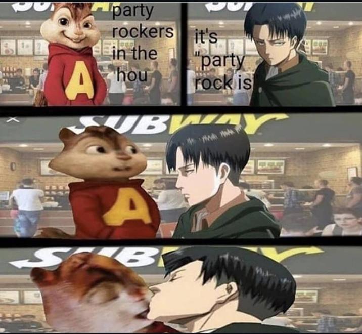 A party rockers it's in the hou A S B party rock is