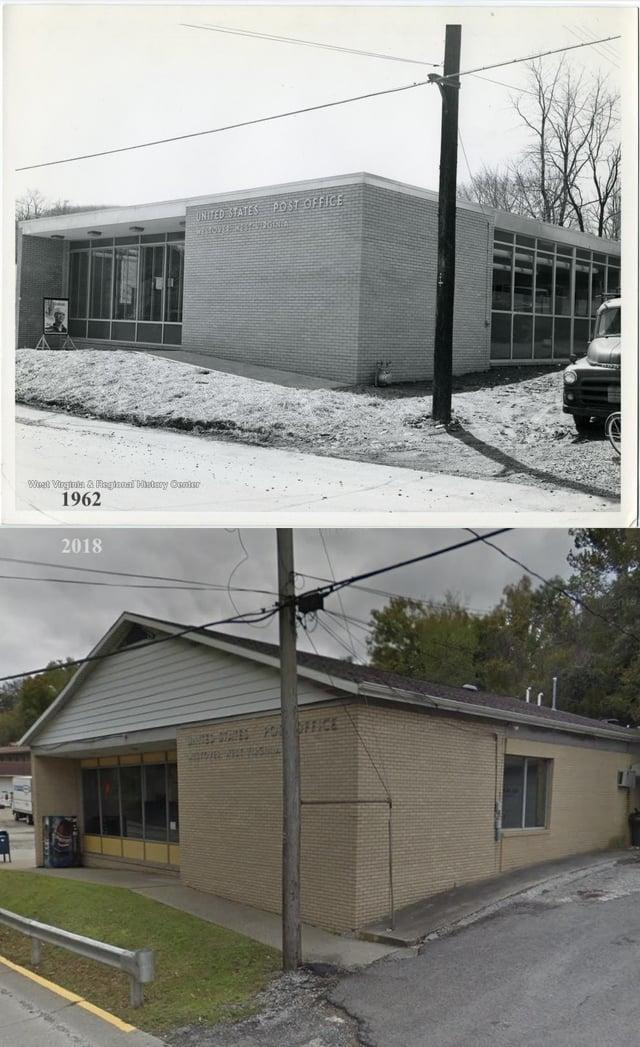 West Virginia & Regional History Center 1962 2018 UNITED STATES POST OFFICE Centa