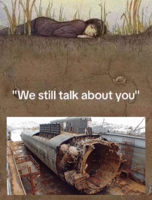 "We still talk about you"