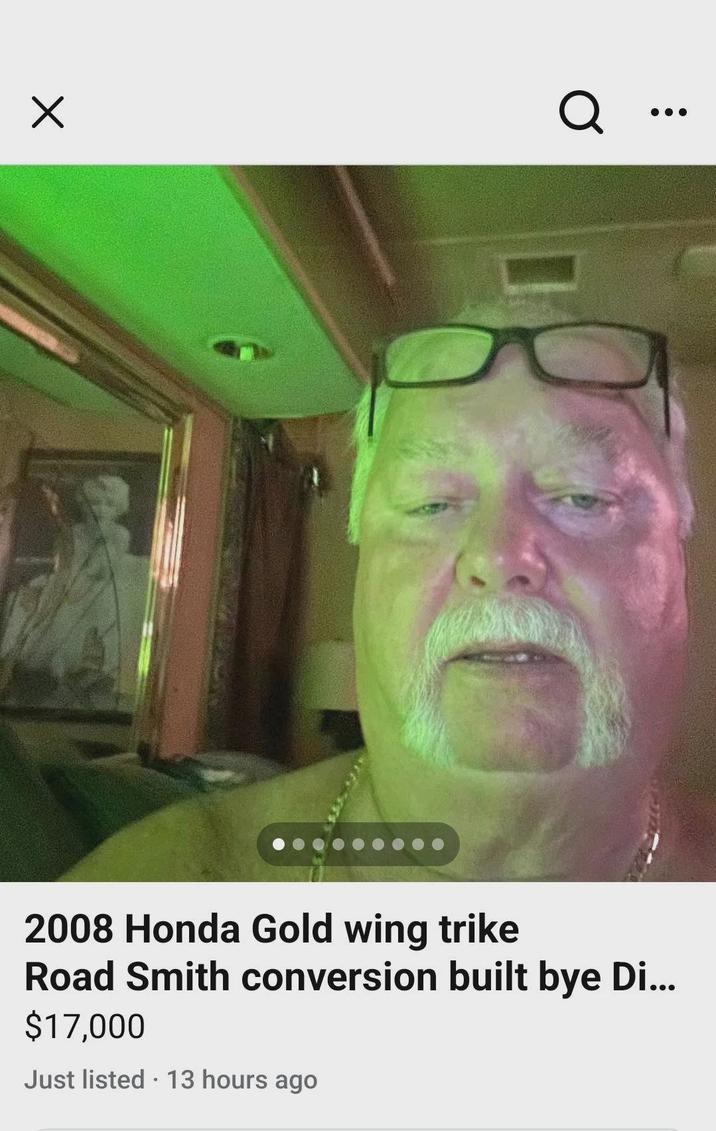 ✓ Q 2008 Honda Gold wing trike Road Smith conversion built bye Di... $17,000 Just listed 13 hours ago