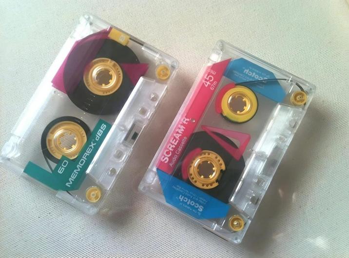 By the makers b Scotch 60 MEMOREX DBS Audio Cassette SCREAM'R 45 67m corch