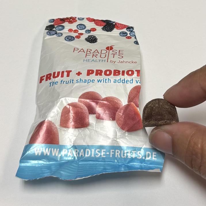 PARADISE HEALTH by Jahncke FRUIT+PROBIOT The fruit shape with added va www.PARADISE-FRUITS DE