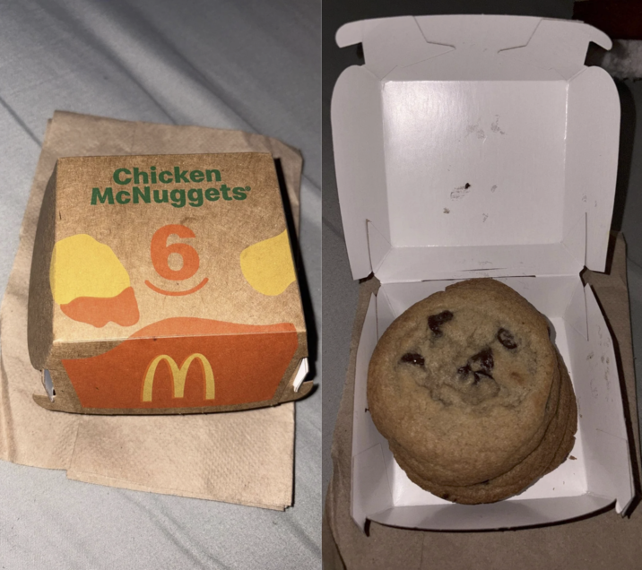 Chicken McNuggets 6 3