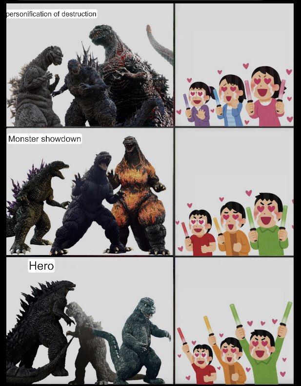 personification of destruction Monster showdown Hero