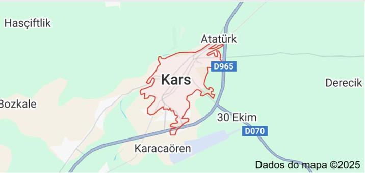 Hasçiftlik Atatürk Bozkale Kars D965 Karacaören 30 Ekim D070 Derecik Dados do mapa ©2025
