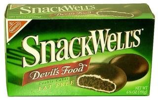 SnackWELLS SnackWells Devil's Food Cookie Carm FAT FREE NET WT 6% OZ (191)