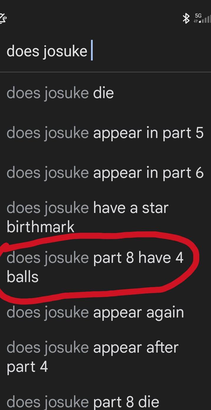 5G does josuke | does josuke die does josuke appear in part 5 does josuke appear in part 6 does josuke have a star birthmark does josuke part 8 have 4 balls does josuke appear again does josuke appear after part 4 does josuke part 8 die