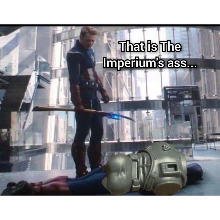 That is The Imperium's ass...