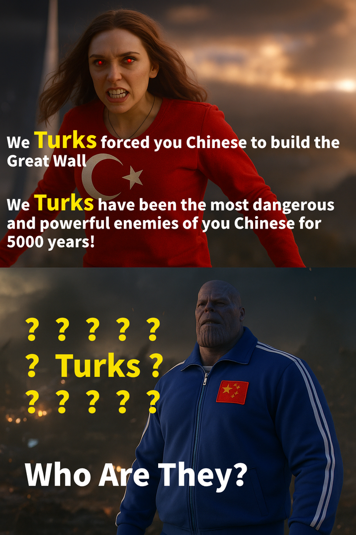 We Turks forced you Chinese to build the Great Wall We Turks have been the most dangerous and powerful enemies of you Chinese for 5000 years! ????? ? Turks? ? ? ? ? ? Who Are They?