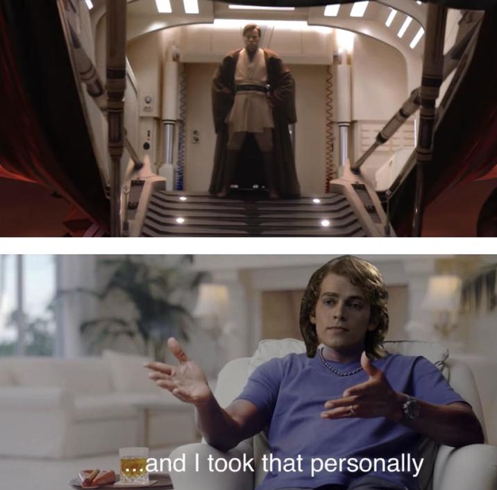 F ...and I took that personally