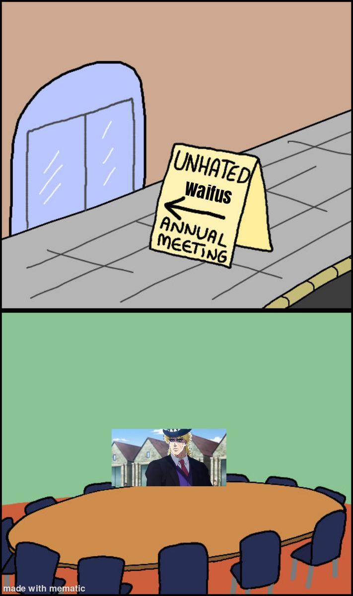 ப made with mematic UNHATED Waifus ANNUAL MEETING 0