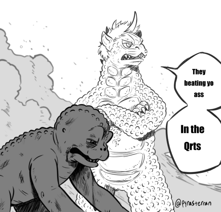 They beating yo ass In the Qrts @pyrasterran