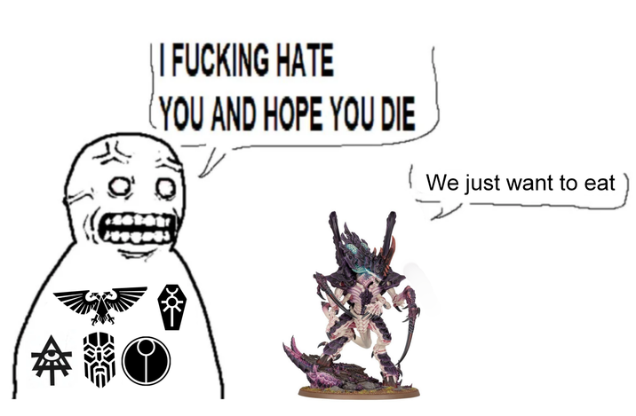 I F------ HATE YOU AND HOPE YOU DIE 1 { We just want to eat