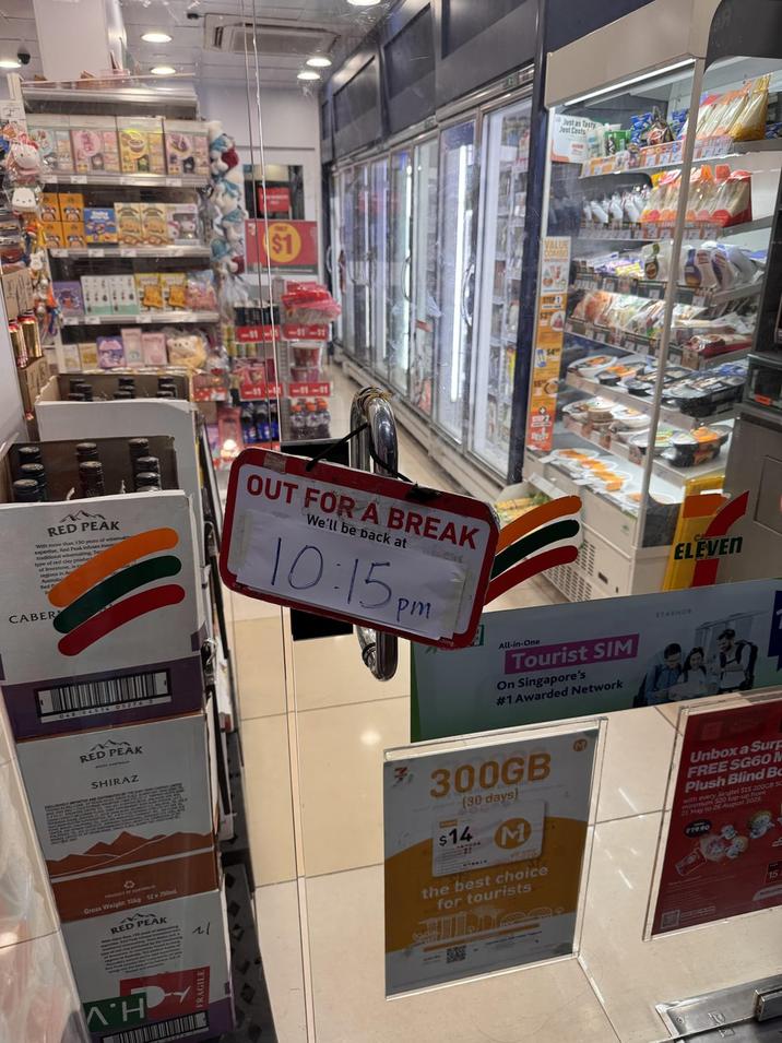 Just as Tasty Just Costs $1 VALUE RED PEAK With more than 150 years of winemak expertise, , Red Peak Infuses Inno traditional winemaking. Ten type of red clay product Austral Red p CABER OUT FOR A BREAK We'll be back at 10:15pm 048 94514 052765 RED PEAK SHIRAZ Gross Weight: 15kg 12x750ml. RED PEAK WH 7 ELEVEN All-in-One Tourist SIM On Singapore's #1 Awarded Network STARHUB 300GB (30 days) $14 M the best choice for tourists Unbox a Surp FREE SG60N Plush Blind B with every from 20 top-up fro nimum $20 21 May to 26 August 2025 $19.90 15