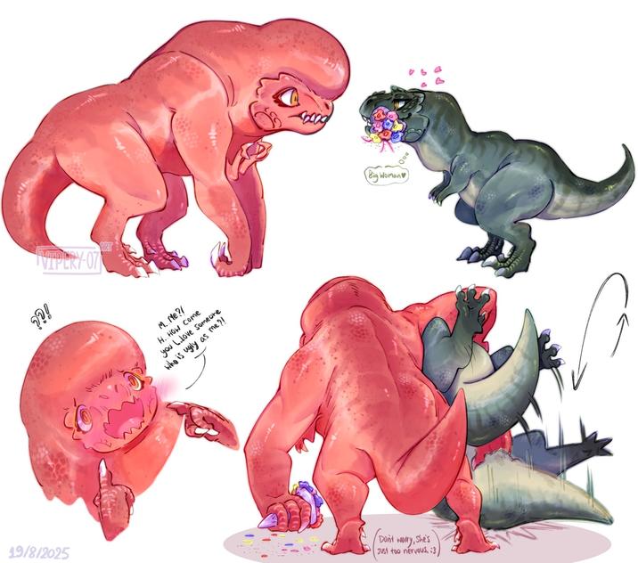 ??! VIPERY-07 ART M. Me?/ H...How come you love someone who is ugly as me?! 19/8/2025 Don't Worry, she's Just too nervous, 3 8009 Big Woman PA