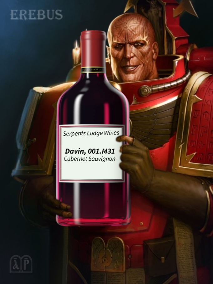 EREBUS (P) Serpents Lodge Wines Davin, 001.M31 Cabernet Sauvignon KI