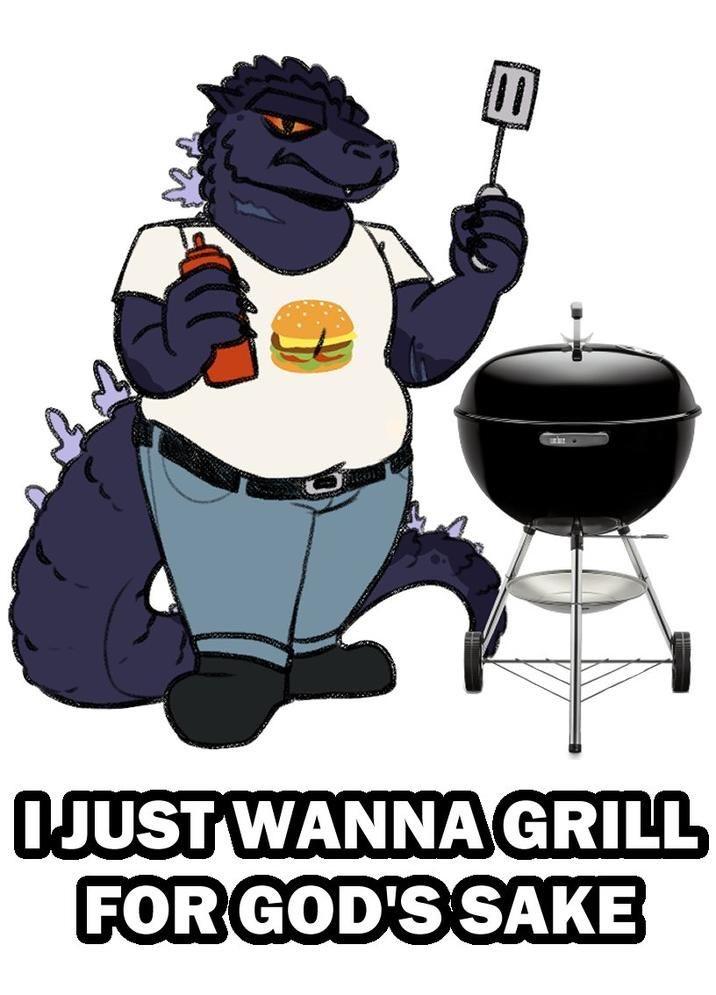 11 I JUST WANNA GRILL FOR GOD'S SAKE