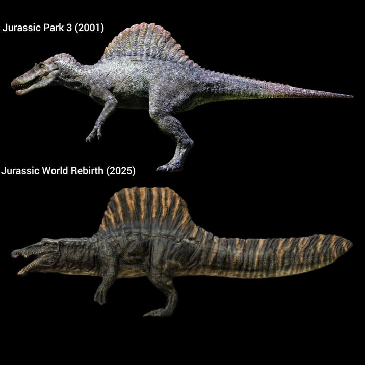 Jurassic Park 3 (2001) Jurassic World Rebirth (2025)