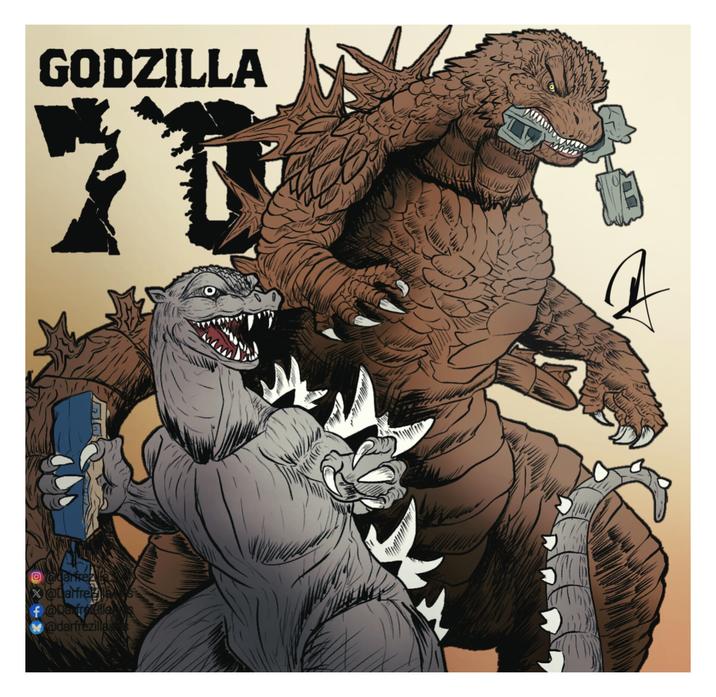 GODZILLA Obdarfrez @tarfrel f@DarfrezillayS @darfrezilla wwwww