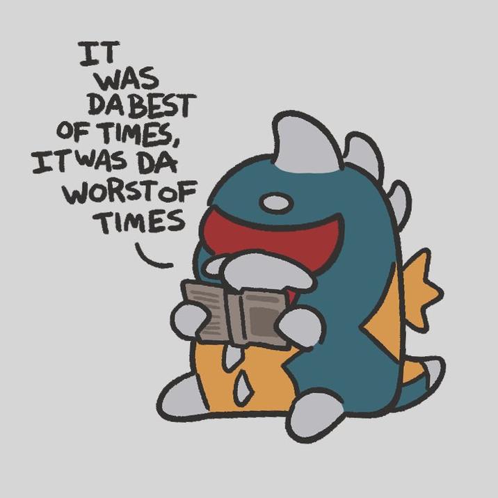 IT WAS DABEST OF TIMES, IT WAS DA WORST OF TIMES