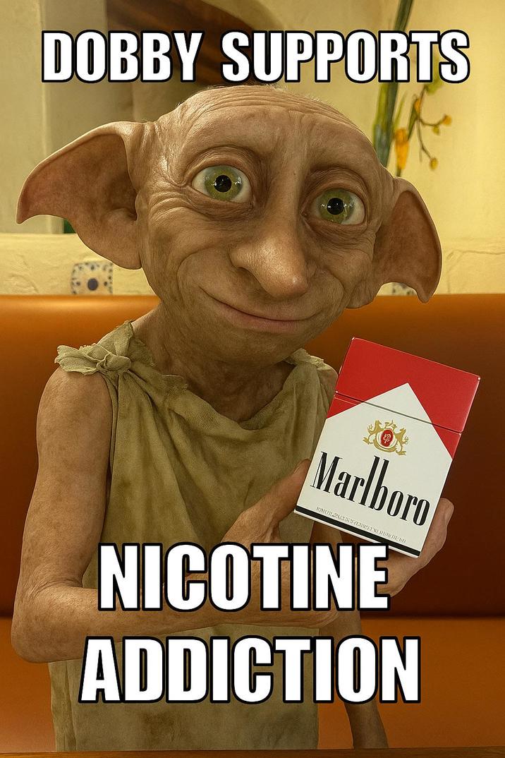 DOBBY SUPPORTS Marlboro IONUT 210PM OBEH DI NICOTINE ADDICTION