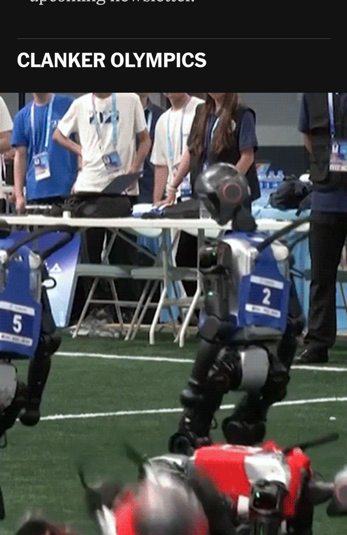 CLANKER OLYMPICS 4 5 2