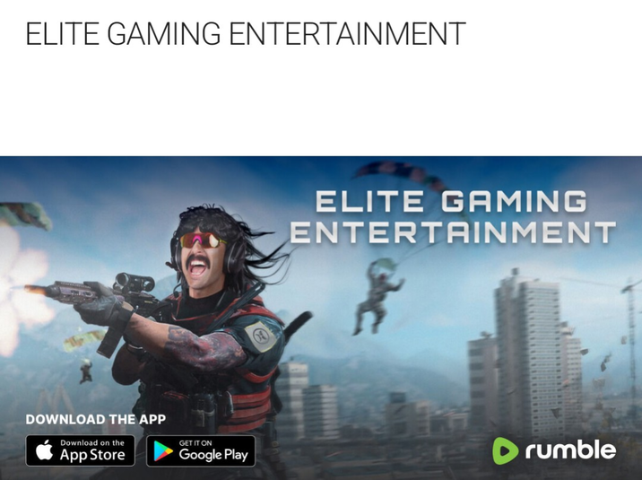 ELITE GAMING ENTERTAINMENT DOWNLOAD THE APP Download on the App Store ELITE GAMING ENTERTAINMENT GET IT ON Google Play ‣ rumble